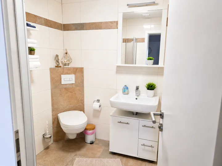 Badezimmer in Wohnung 3